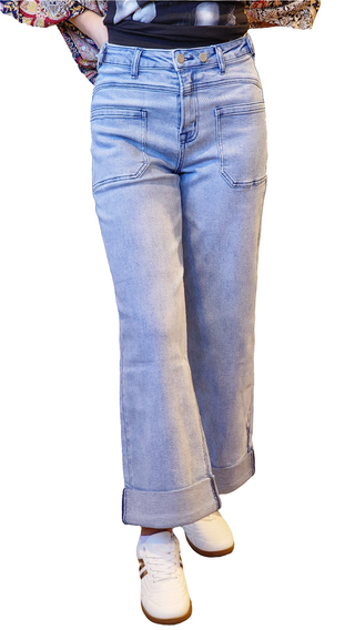 Clover Front Pocket Jeans