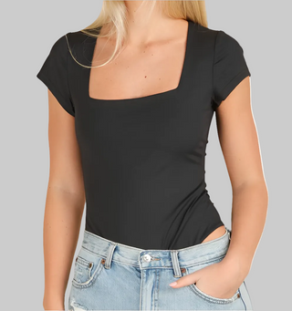 Soft Fitted Casual Bodysuit