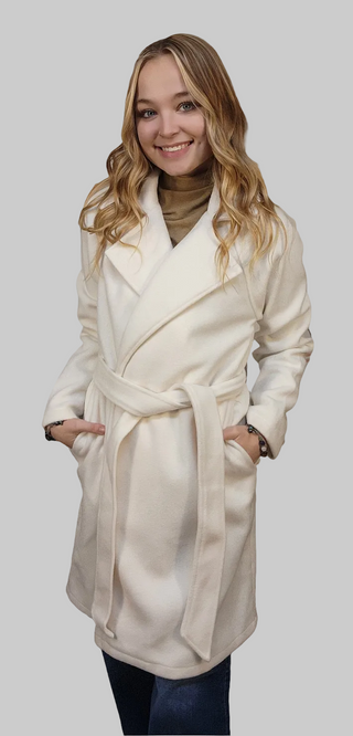 Lapel Collar Robe Coat