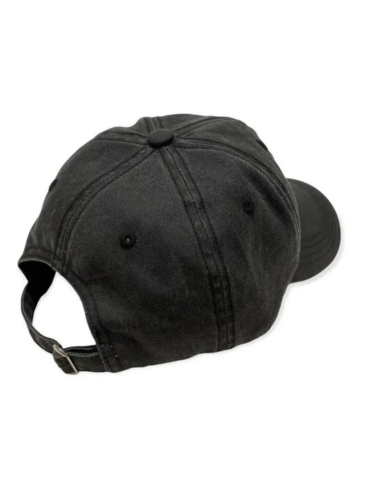Jeep® Wave USA Chino Twill Patch Hat - Washed Black