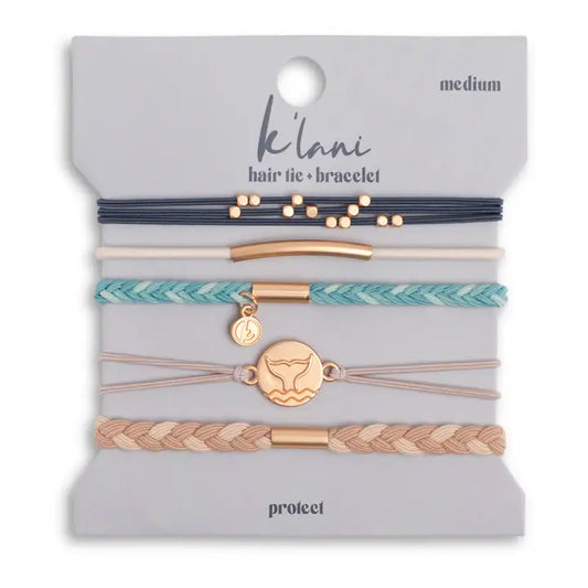 K'Lani Hair Tie Bracelets-Protect