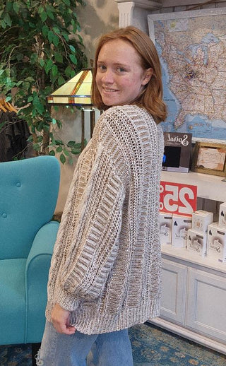 Oversized Loose Fit Fall Cardigan