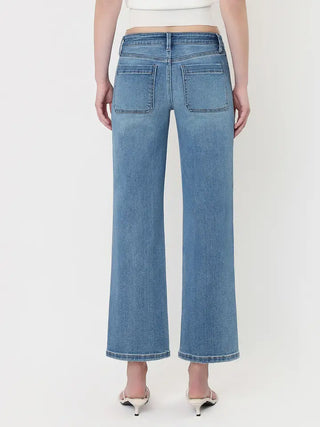 LoverVet Jena Mid Rise Patch Pocket Jean