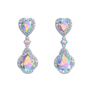 Enchanted CZ Heart Earrings