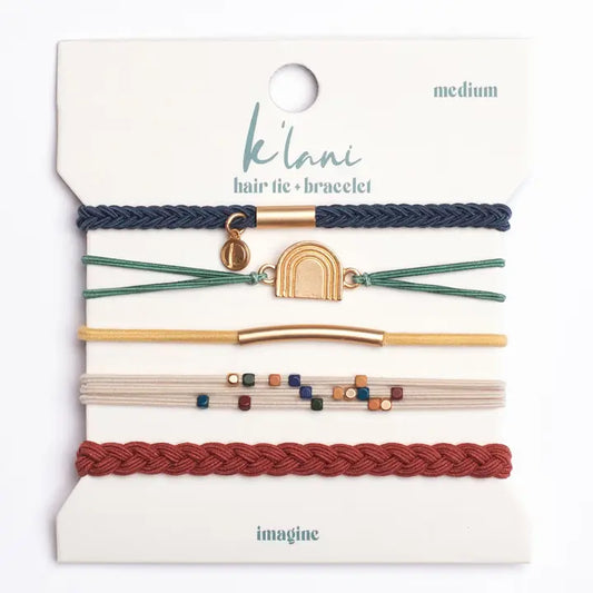 K'Lani Hair Tie Bracelets-Imagine