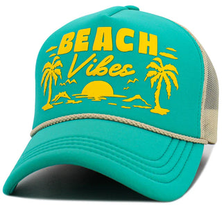 Beach Vibes Foam Trucker Mesh Cap