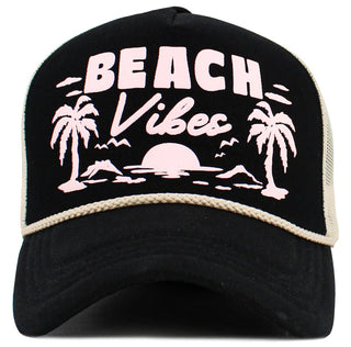 Beach Vibes Foam Trucker Mesh Cap