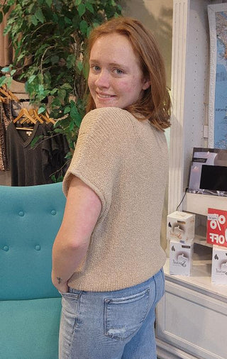 Stitch Detail Pullover Sweater