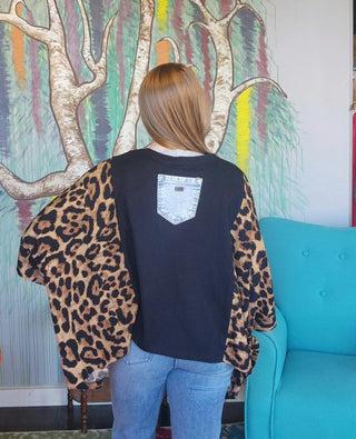 Banded Pullover Tee, Pink Floyd