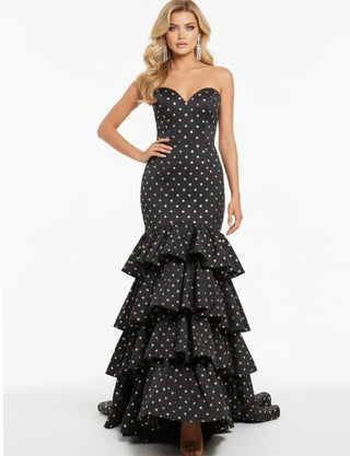 Jovani 49419 (Black & Gold)