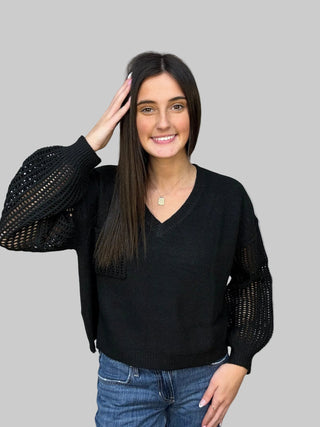 Knit Black Sweater