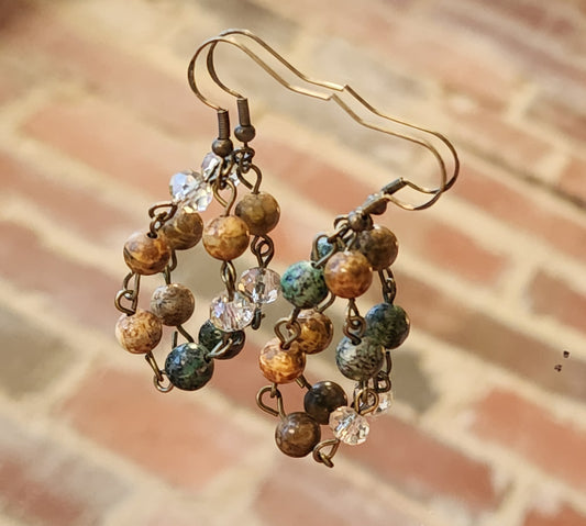 Vintage Beaded Earrings