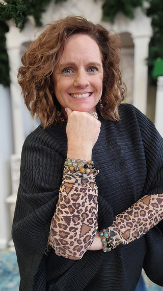 Holiday Poncho Pullover