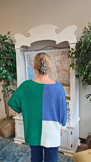 Colorblock Summer Sweater