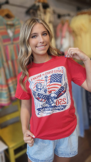 Vintage 250 USA Tee