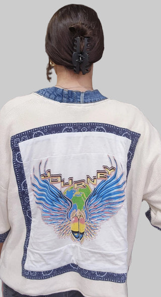 Banded Rock Cardigan Journey