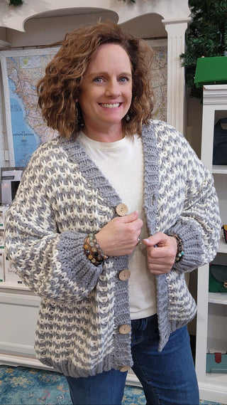 Chunky Sweater Cardigan