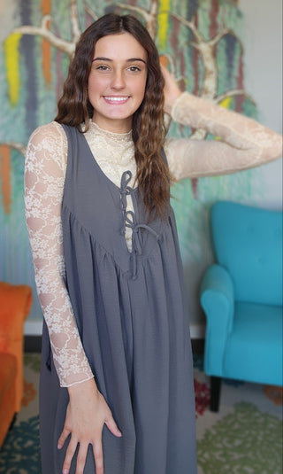 Gracie, Bow Tie Jumpsuit