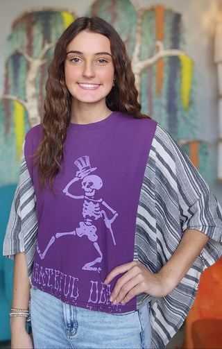 Banded Pullover Tee, Grateful Dead