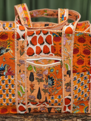 Quilted Tote Bag