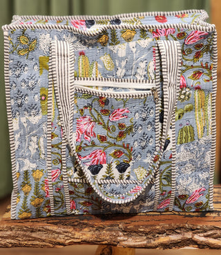 Quilted Tote Bag