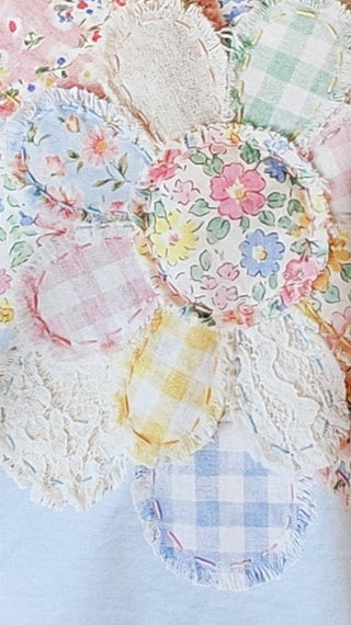 Garden Patchwork Flower Tee