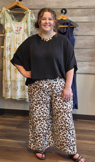 Plus Cropped Pocket Pants