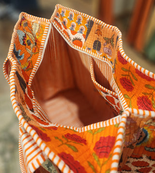 Quilted Tote Bag
