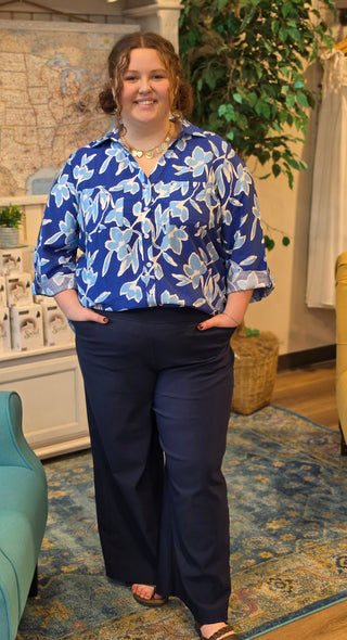 Plus Button Down Shirt