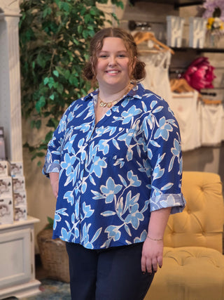 Plus Button Down Shirt