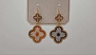 Gold Tone Dangle Earrings