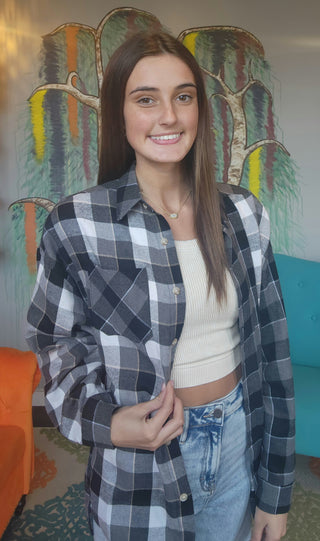 Noelle Oversized Flannel