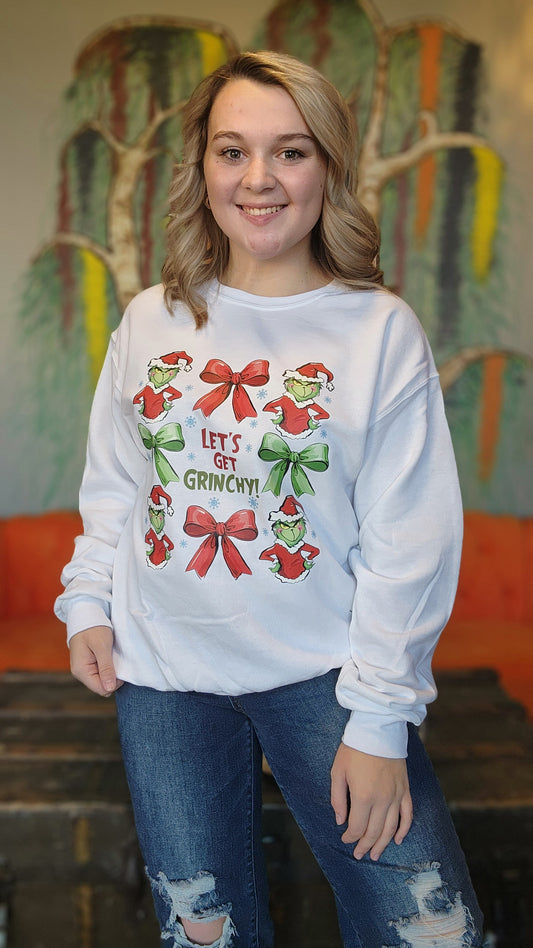 Let's Get Grinchy Graphic Sweatshirt