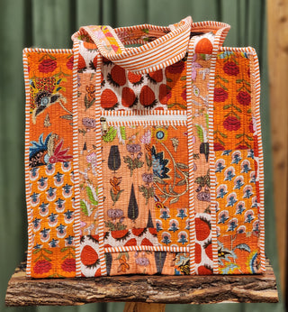 Quilted Tote Bag
