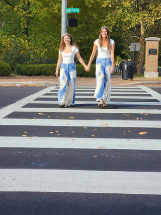 Grace Lace Side Slit Pants