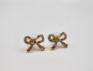 Dainty Bow Tie Earrings
