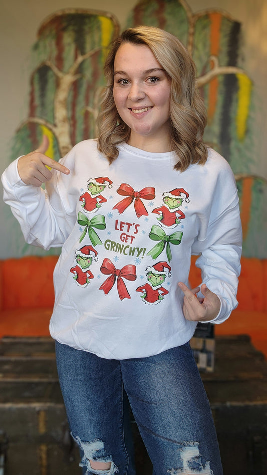 Let's Get Grinchy Graphic Sweatshirt