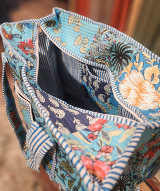 Quilted Tote Bag