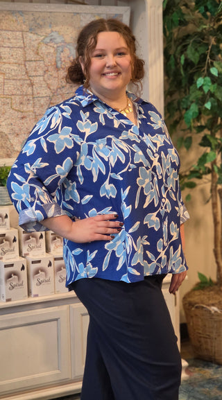 Plus Button Down Shirt