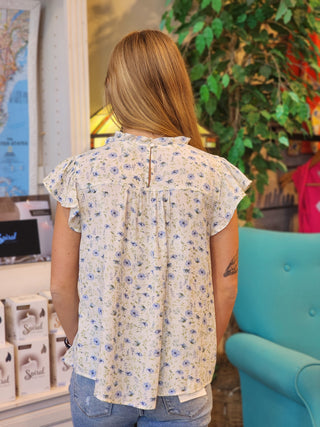 Vintage Babydoll Style Detail Top