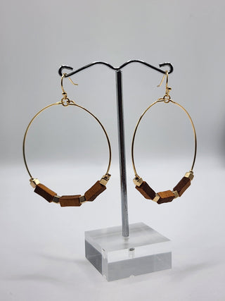Full Circle Block Earrings