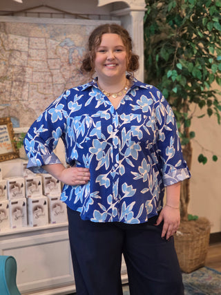 Plus Button Down Shirt