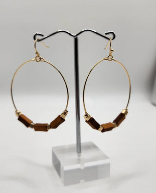 Full Circle Block Earrings