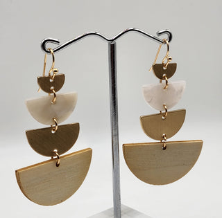 Beth Tiered Dangle Earrings