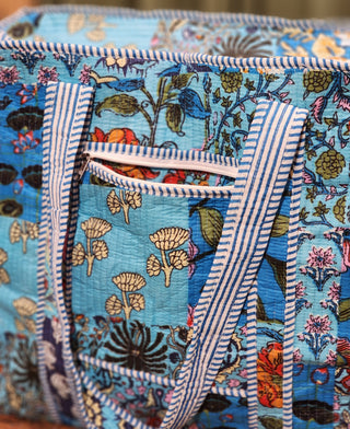 Quilted Tote Bag