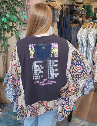 Ruffle Banded Tee-Kiss Shade Tour