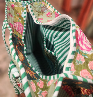 Quilted Tote Bag