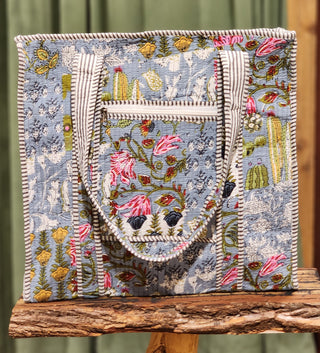Quilted Tote Bag