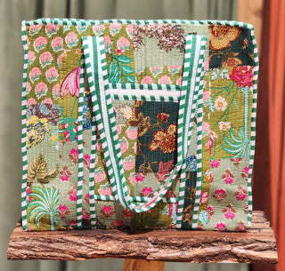 Quilted Tote Bag