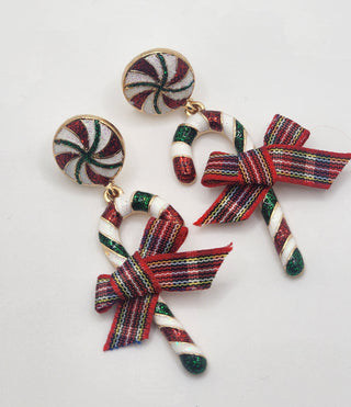 Candy Cane Earrings